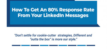 How To Get An 80% Response Rate From Your LinkedIn Messages