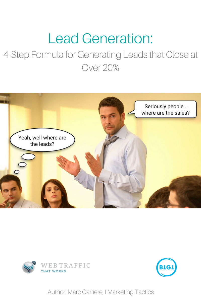 4-Step Formula for Generating Leads that Close at Over 20%
