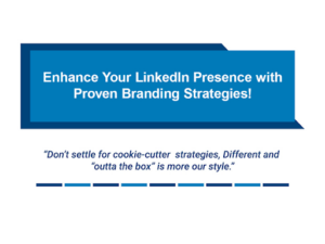 Enhance your linkedin presence