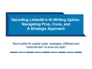 Decoding LinkedIn's AI writing option